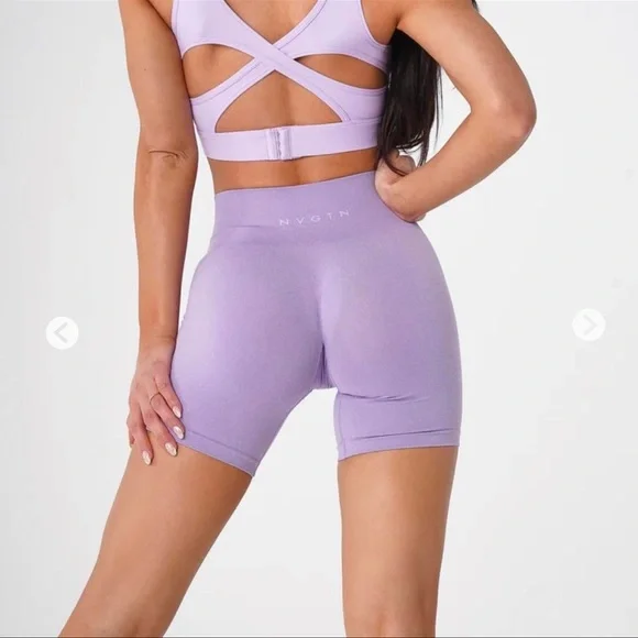 Nvgtn lilac pro shorts - Picture 5 of 6